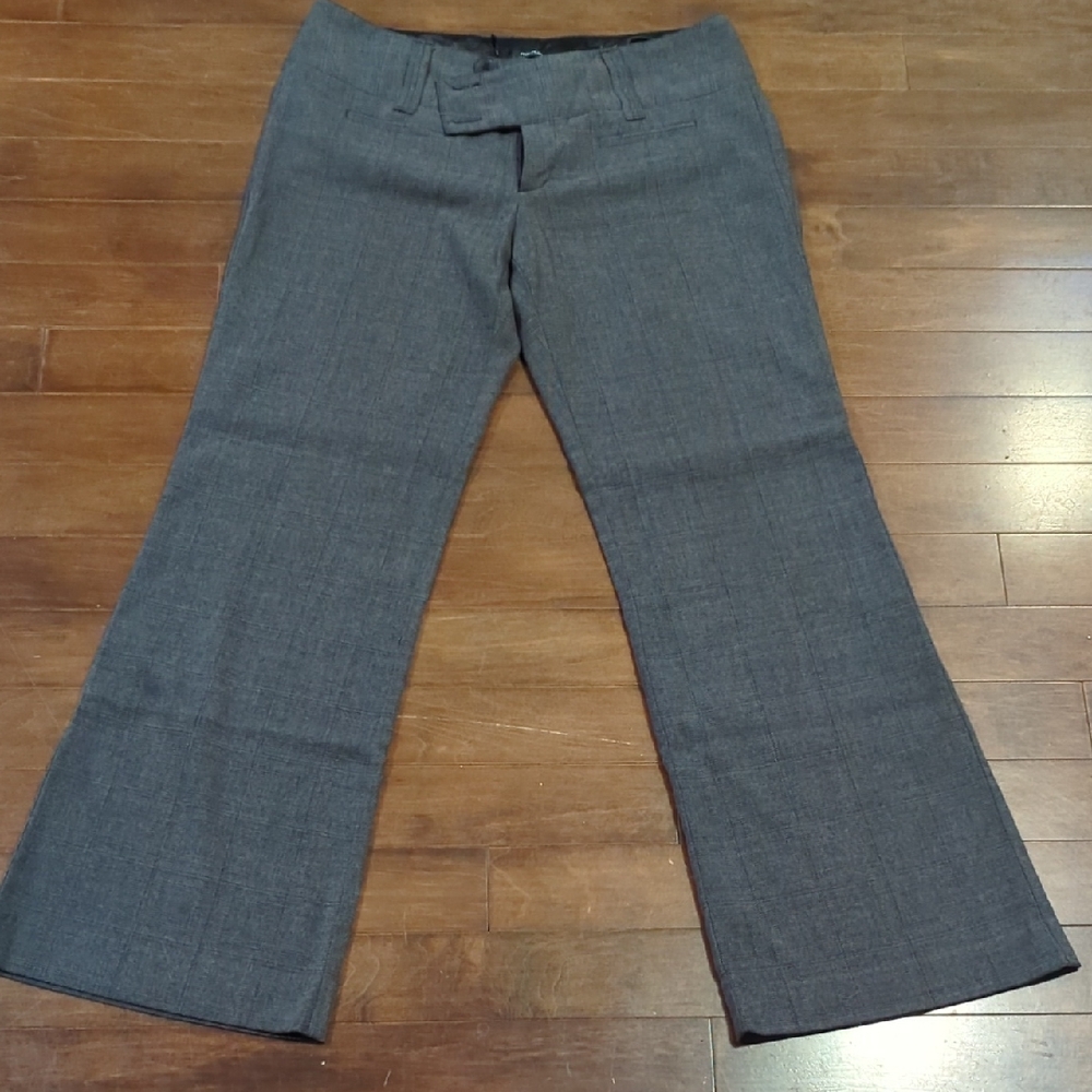 Maurices Gray Flare Pants